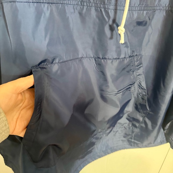 NWOT. Spirit Jersey XXL Pull over light weight nylon jacket wind breaker w/ hood - Picture 7 of 10